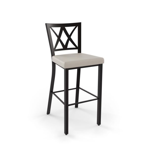 Washington 40303-USMB Hospitality distressed metal bar stool